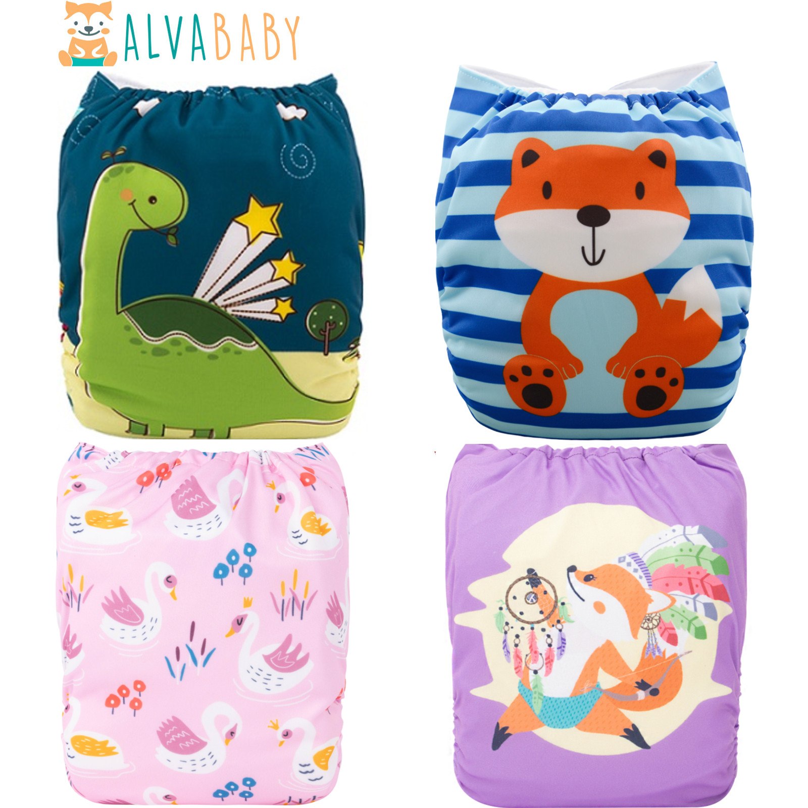 Cloth Diaper Insert - U Pick ALVABABY Reusable Baby Cloth