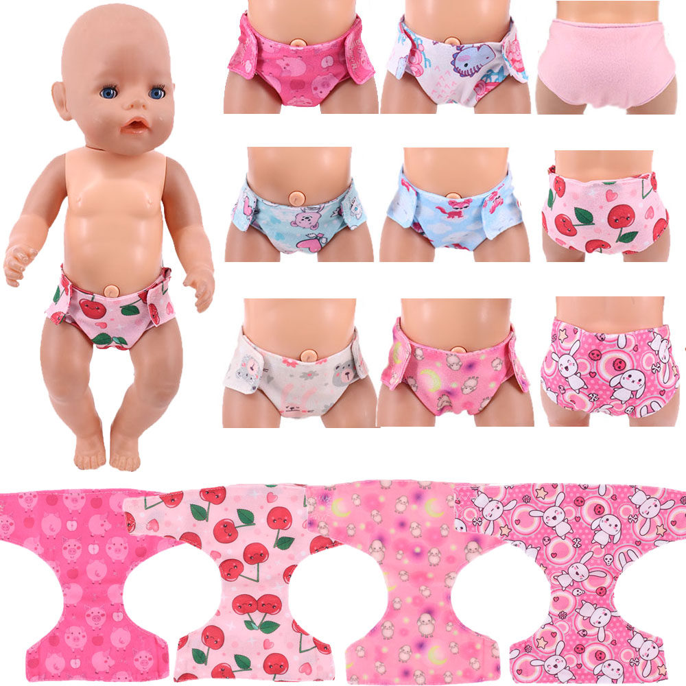 Doll Diapers Cute Underwear An - Cloth Diaper Insert ulasan dan harga