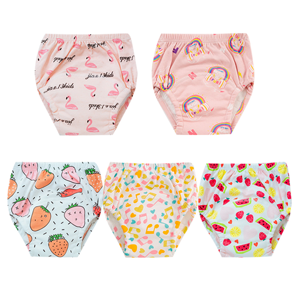 5pcs Baby Cotton Training Pant - Cloth Diaper Insert ulasan dan harga