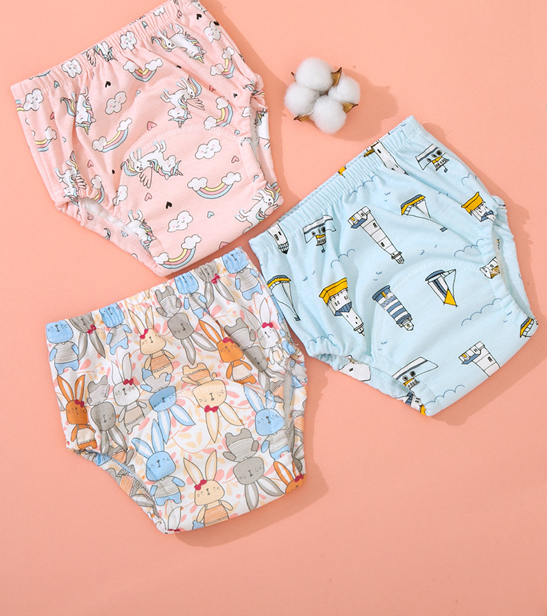 5pcs Baby Cotton Training Pant - Cloth Diaper Insert ulasan dan harga