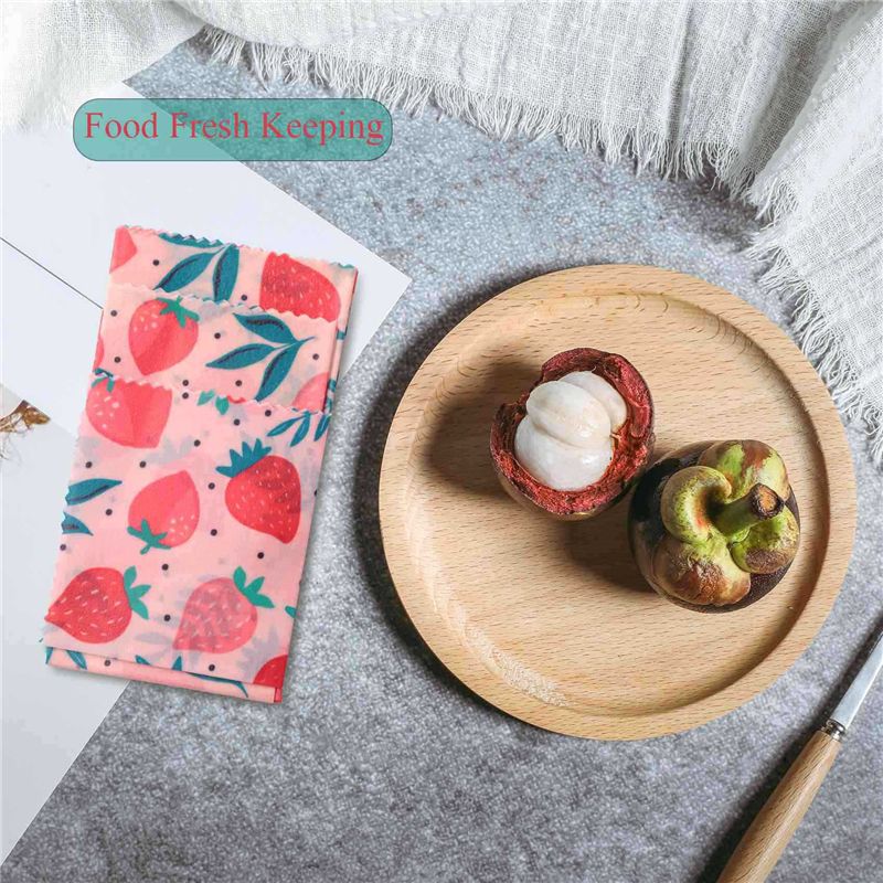 B62B-4Set Reusable Beeswax Clo - Beeswax Wrap Reusable ulasan dan harga