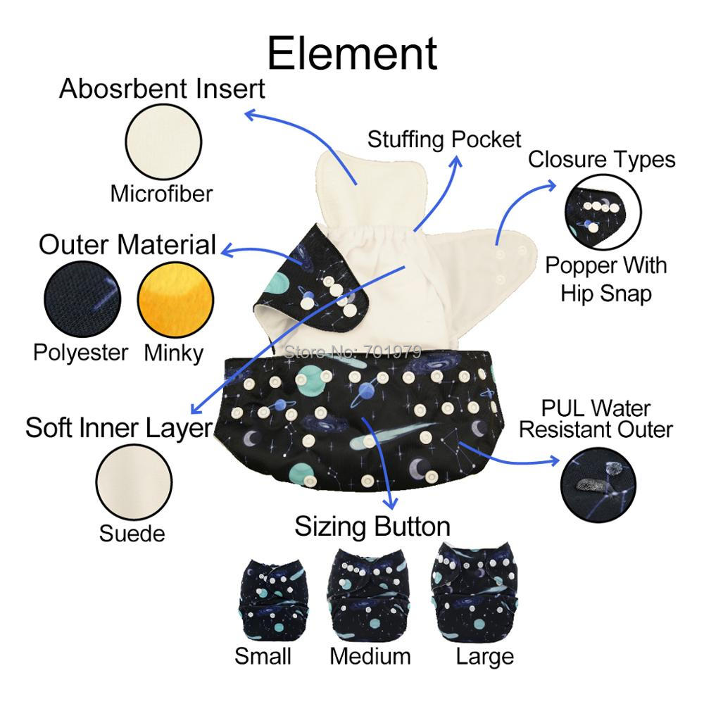 U Pick ALVABABY Baby Diaper Re - Cloth Diaper Insert ulasan dan harga