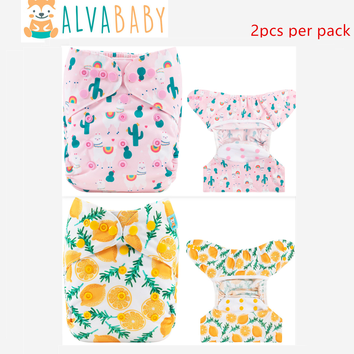 2pcs Eco-friendly Baby Cloth D - Cloth Diaper Insert ulasan dan harga