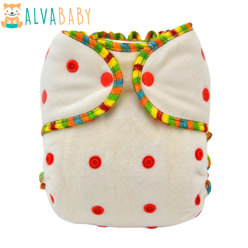 ALVABABY Bamboo Fitted Diaper  - Cloth Diaper Insert ulasan dan harga