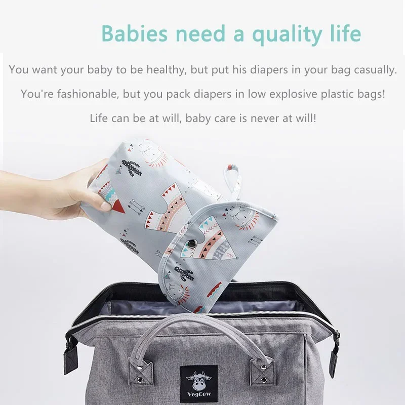 Baby Diaper Bag Organizer Reus - Cloth Diaper Insert ulasan dan harga